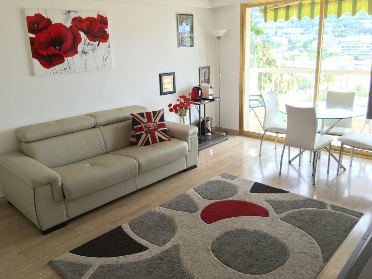 Cannes: Agreable 2 Pieces Vue Mer Panoramique 외부 사진